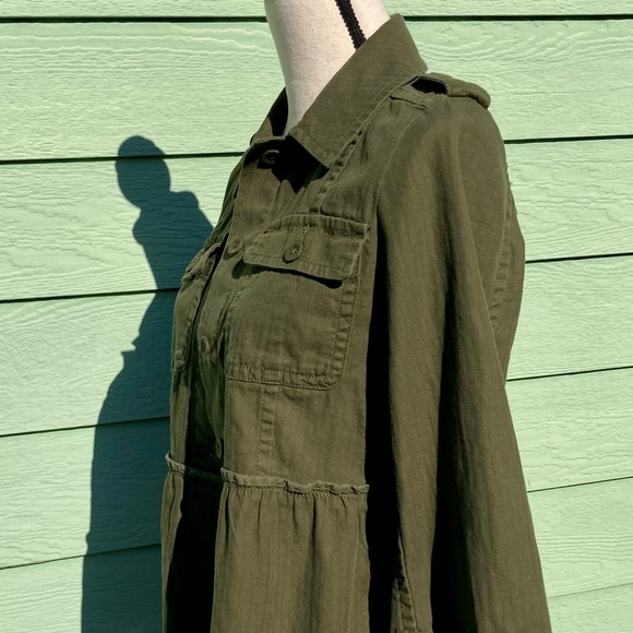 Peplum Utility Jacket - Picture 4 of 16